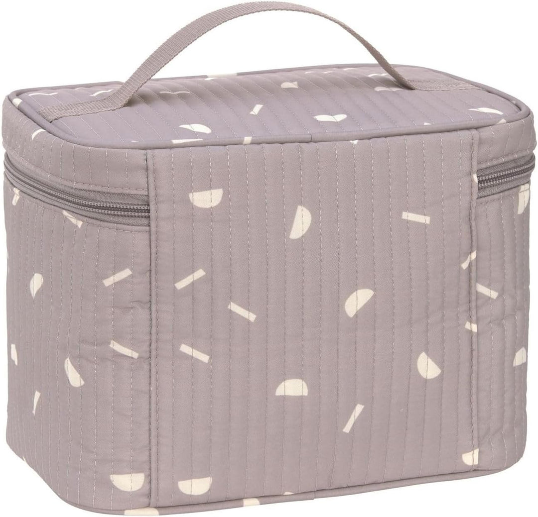 LÄSSIG Baby Wickeltisch Organizer Windel-Organizer to Go/Casual Nursery Caddy To Go Taupe, Taupe