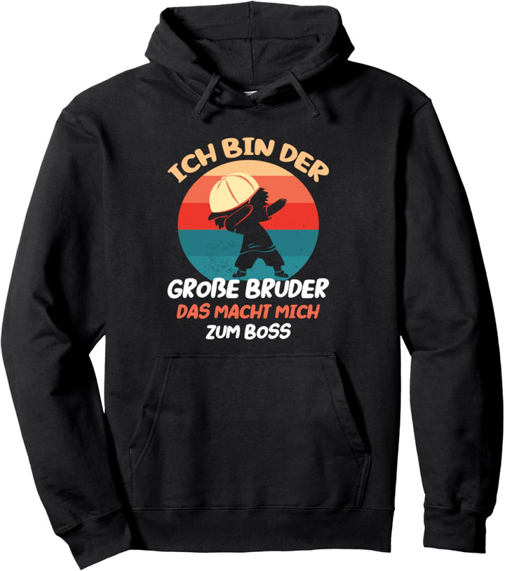 Grosser Bruder Geschwister Brüder Kinder Pullover Hoodie