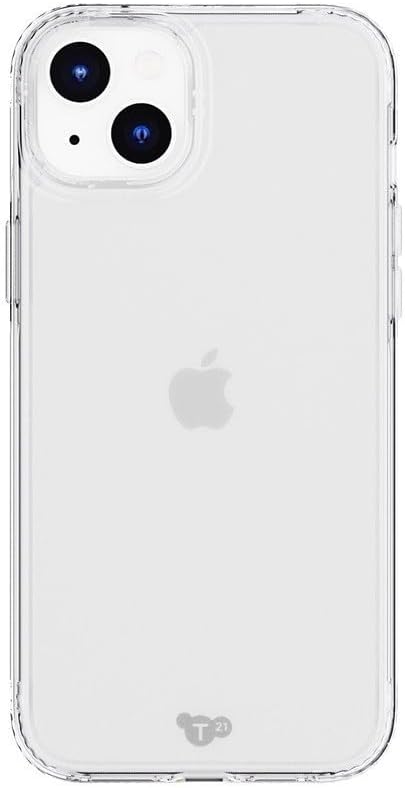 tech21 Evo Clear Hülle für iPhone 15 Plus – Aufprallschutz – transparent farblos, farblos