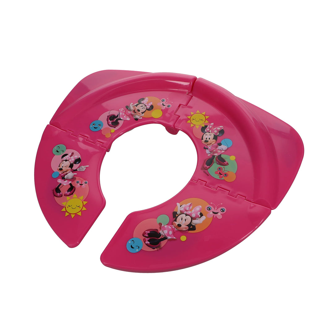 Disney Minnie Mouse Smile Klappbarer Töpfchensitz – Reise-Töpfchentrainingssitz