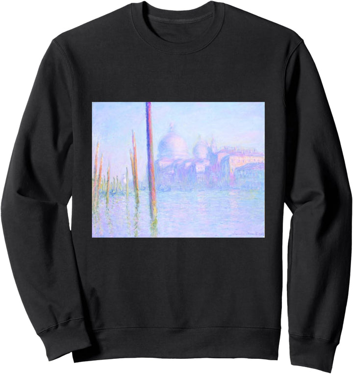 Monets Canal Grande Venedig Sweatshirt