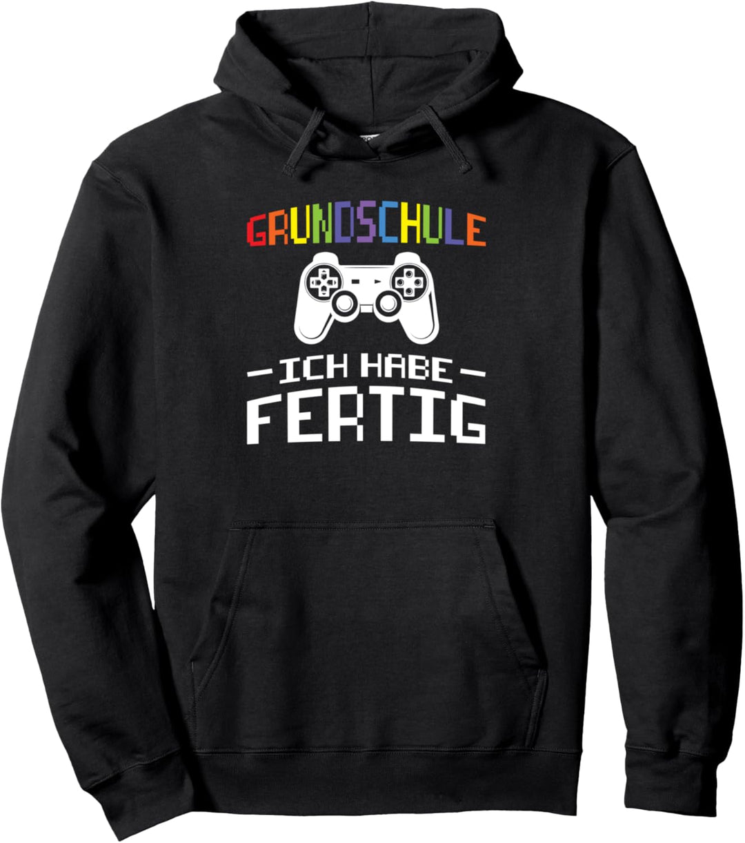 Schulkind Schüler Gaming Pullover Hoodie