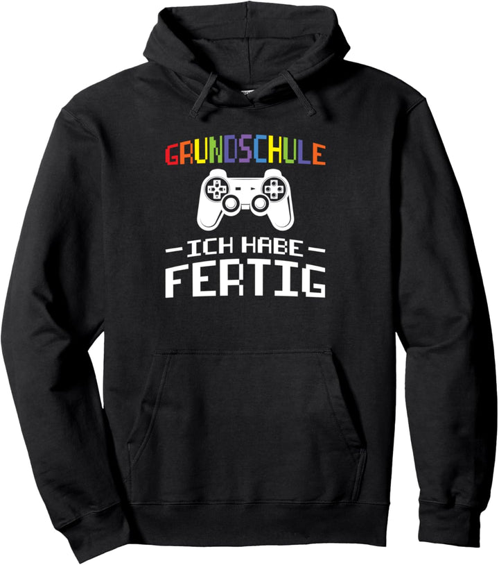 Schulkind Schüler Gaming Pullover Hoodie
