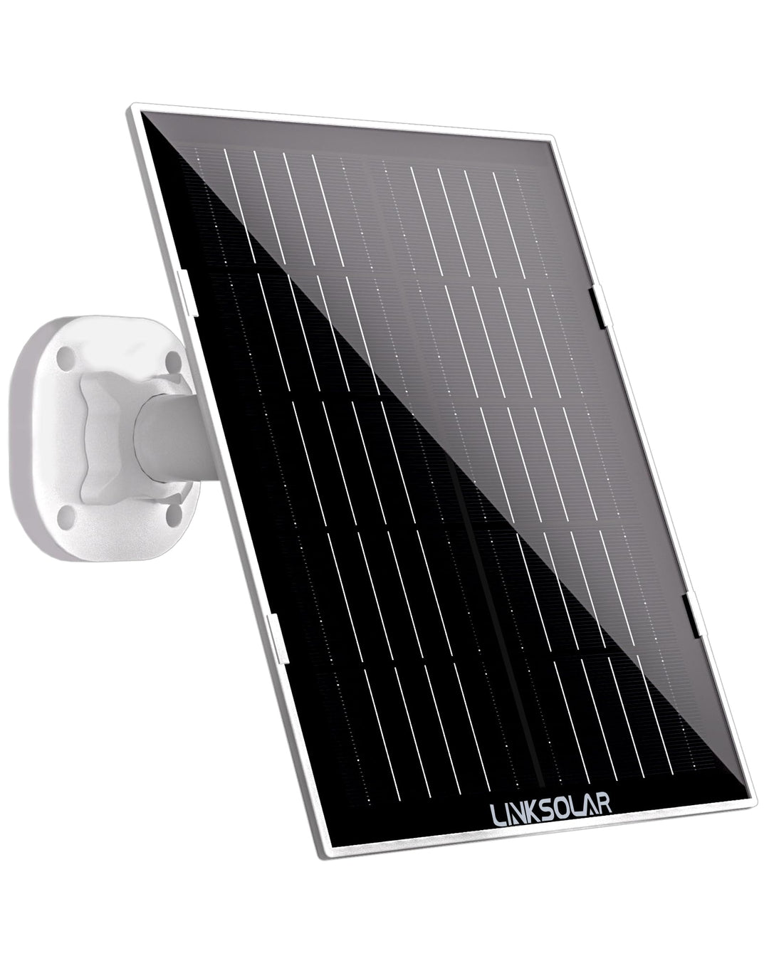 8W Solarpanel für Ring-Sicherheitskamera, Micro-USB, DC &amp; USB-C Schwarz-8w, Schwarz-8w