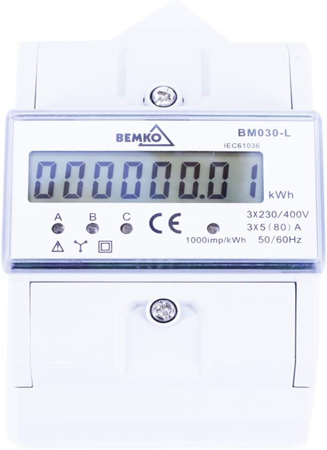 BEMKO A30-BM030-L BM STROMMESSGERÄT 3-PHASEN Stromzähler 3-Phasen 5(80)A, 3-Phasen 5(80)A