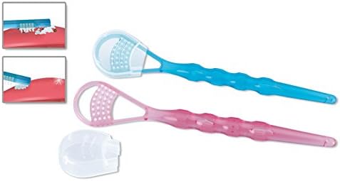 Miradent Tong-Clin de Luxe Zungenreiniger blau transparent 6er Pack