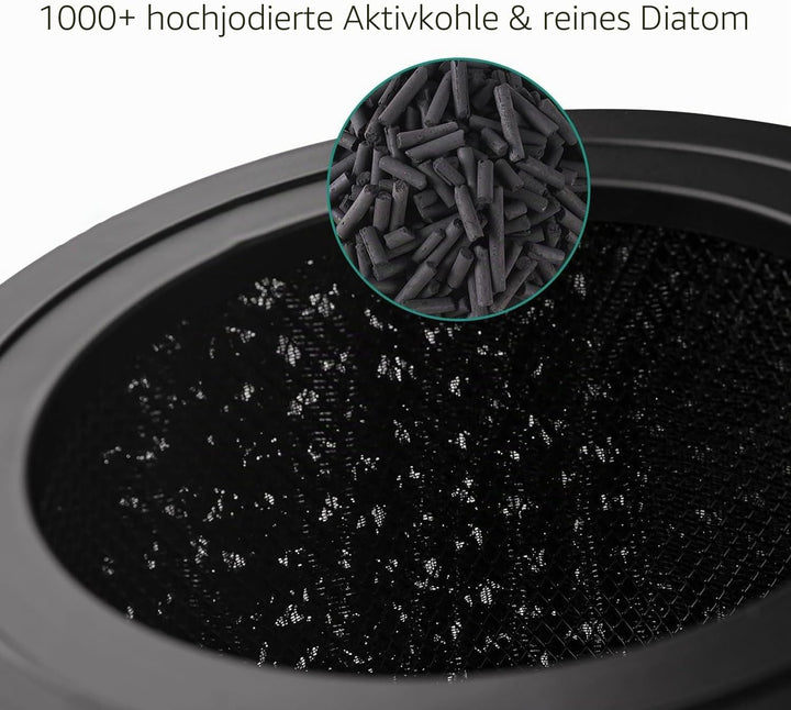 FY0611/30 Ersatzfilter für Philips Luftreiniger Serie 600 (AC0650, AC0651) mit HEPA H13, Aktivkohle