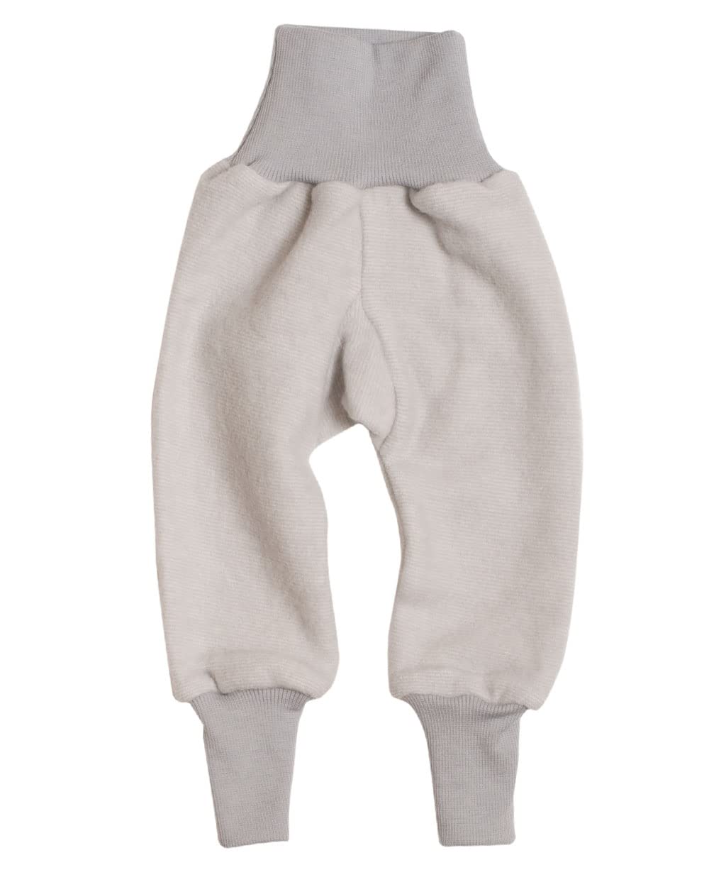 Cosilana Baby Hose mit Bund aus weichem Wollfleece, 60% Schurwolle kbT, 40% Baumwolle (KBA)… 62-68 G