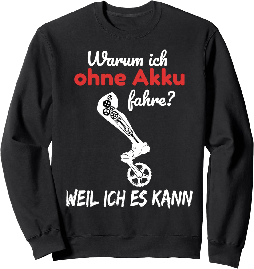 Fahrrad Rennrad MTB lustiges Radfahrer Geschenk Sweatshirt