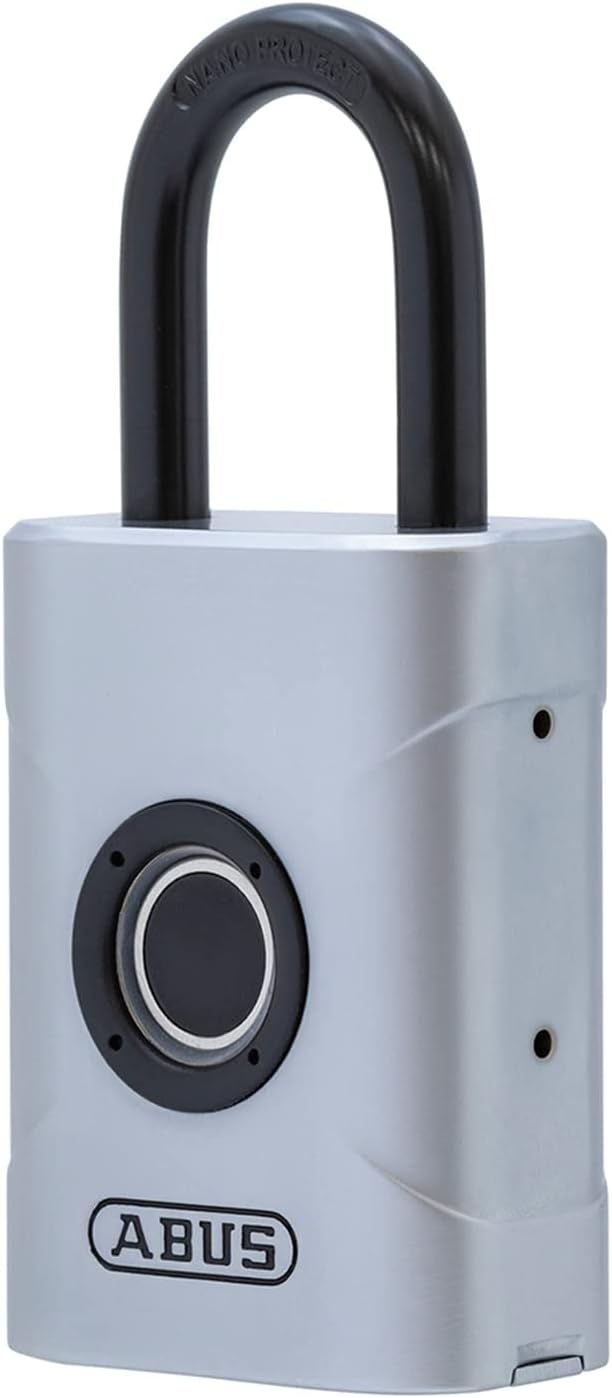 ABUS Touch 57/45 Fingerabdruck-Schloss - schlüsselloses, wetterfestes Vorhängeschloss - IP66 &amp; IP68
