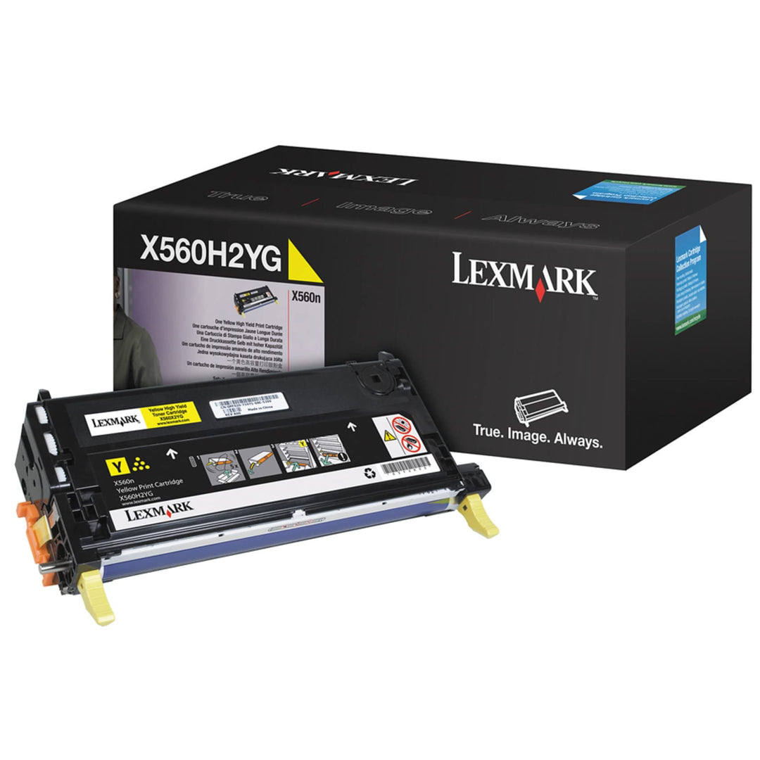 Lexmark X560H2YG X560 Tonerkartusche 10.000 Seiten, gelb, Gelb