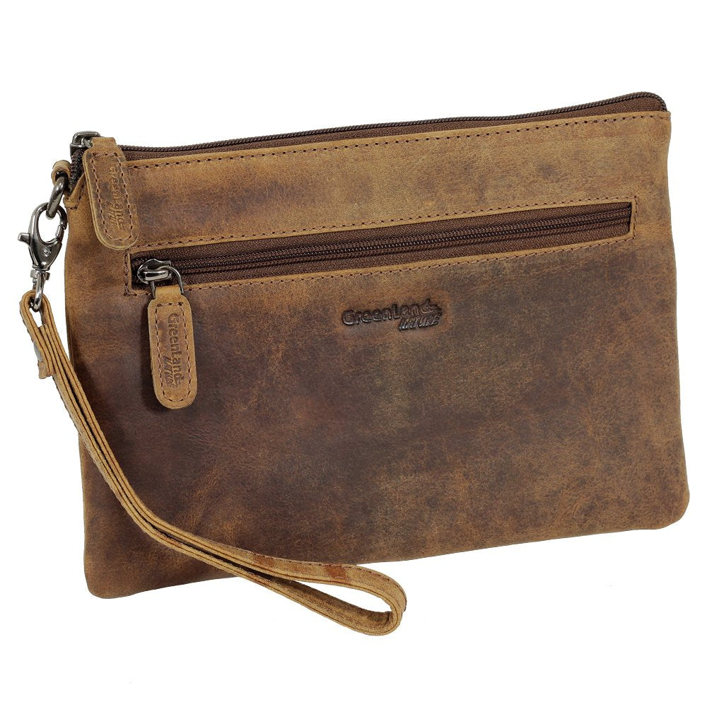 Leder Banktasche Bankmappe Geldtasche Belegtasche Dokumententasche Geldscheintasche mit hochwertigen