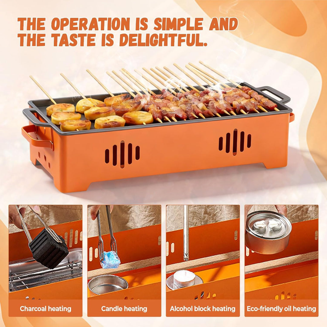 BBQ-Warmhalteplatte Grill-Wärmer, Aluminiumlegierungs-Grill-Heizplatte, Warmhaltebehälter für Fleisc