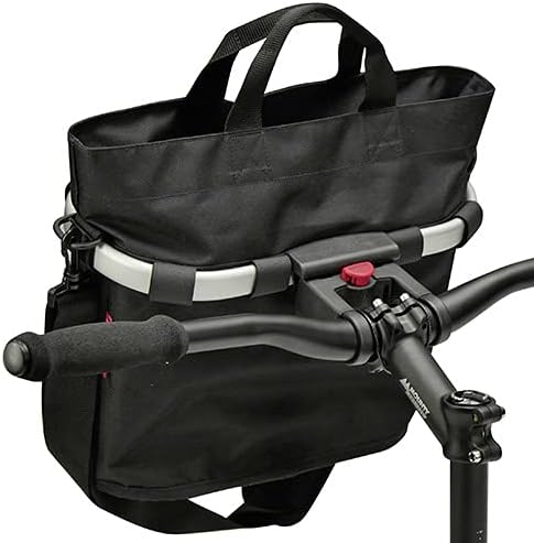 KLICKfix Farradtasche Bikebasket Oval S Schwarz, 34 x 31 x 17.5 cm Single, Single