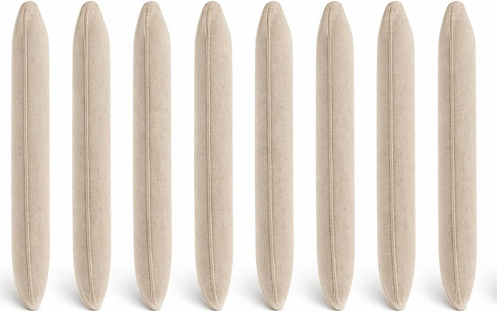 Brandsseller 8er Set Sitzkissen aus Filz 35x35x2 cm – Robuste Stuhlauflagen für innen und aussen, ec