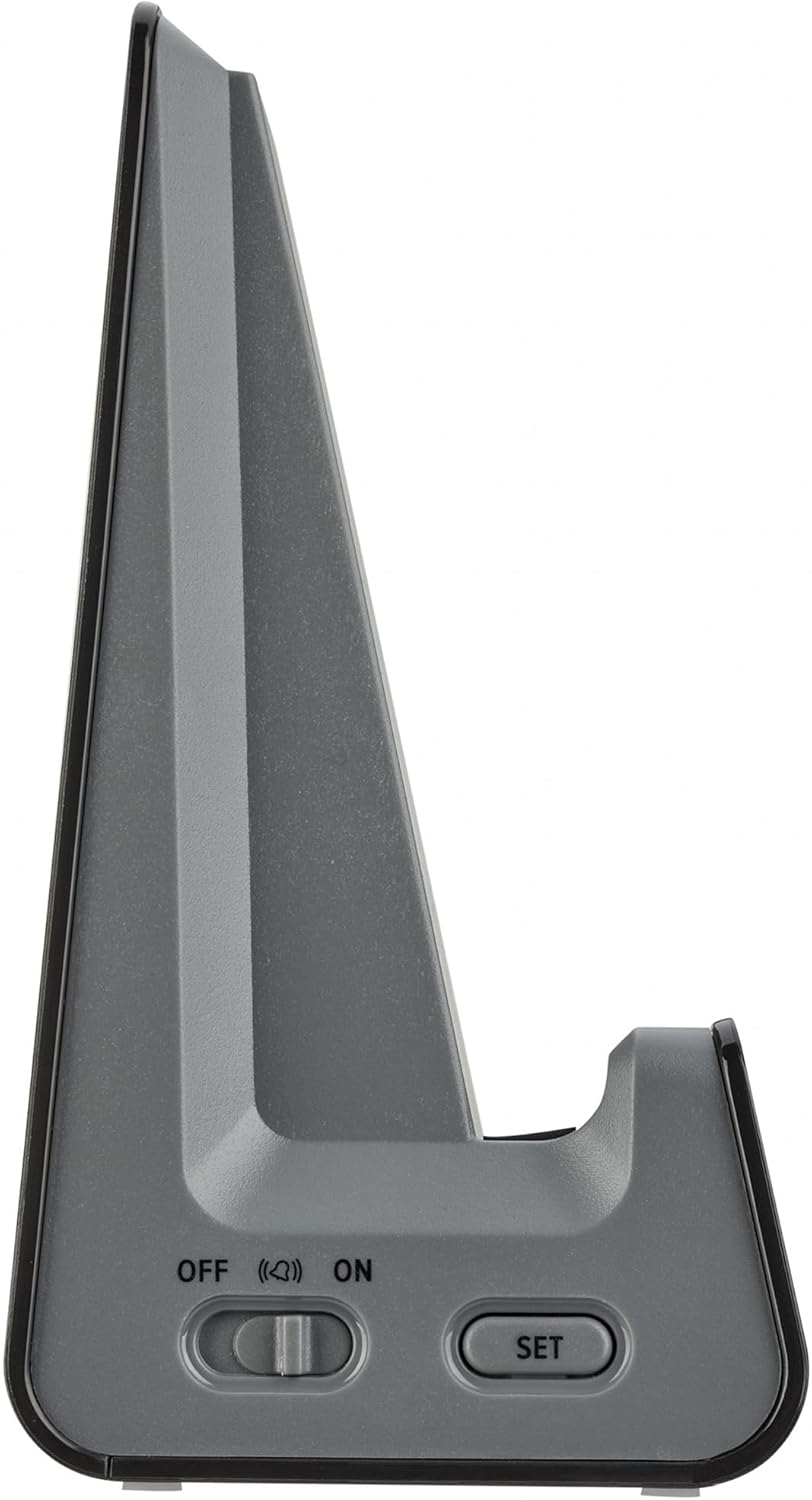 TFA Dostmann 2 in 1 Induktive Ladestation ICONcharge, 60.2033.10, für Smartphones, Kabelloses Laden,