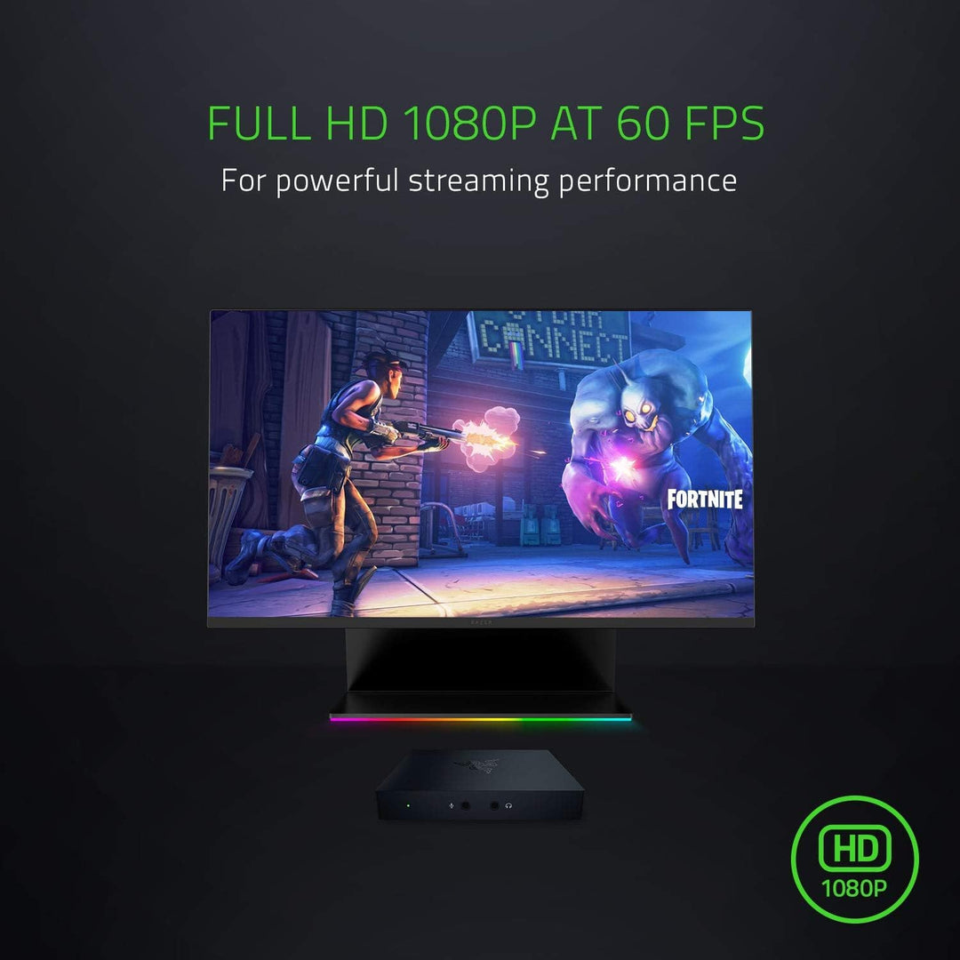 Razer Ripsaw HD - Game Capture Card für Profi-Streaming (Full-HD 1080p Aufzeichnungskarte, 60 FPS, 4