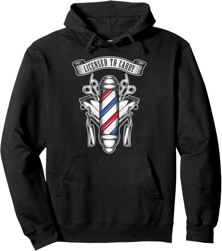 Barber - Barbershop Bart Herrenfriseur Frisör Barbier Pullover Hoodie