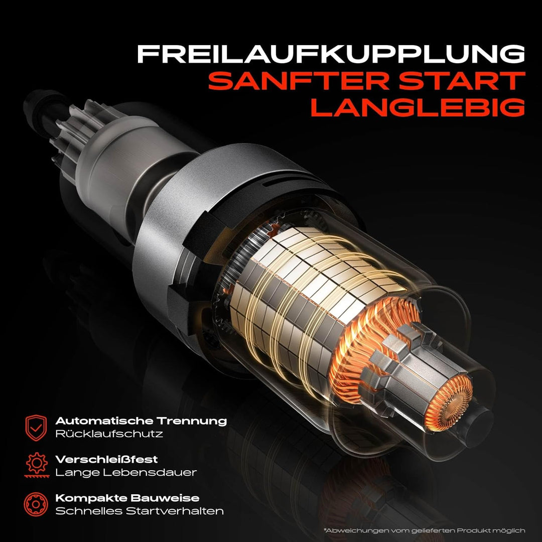 Frankberg 1x Anlasser Motor Anlasser 1,7 KW Kompatibel mit Golf VI Variant AJ5 2.0L 2009-2013 Oct.av