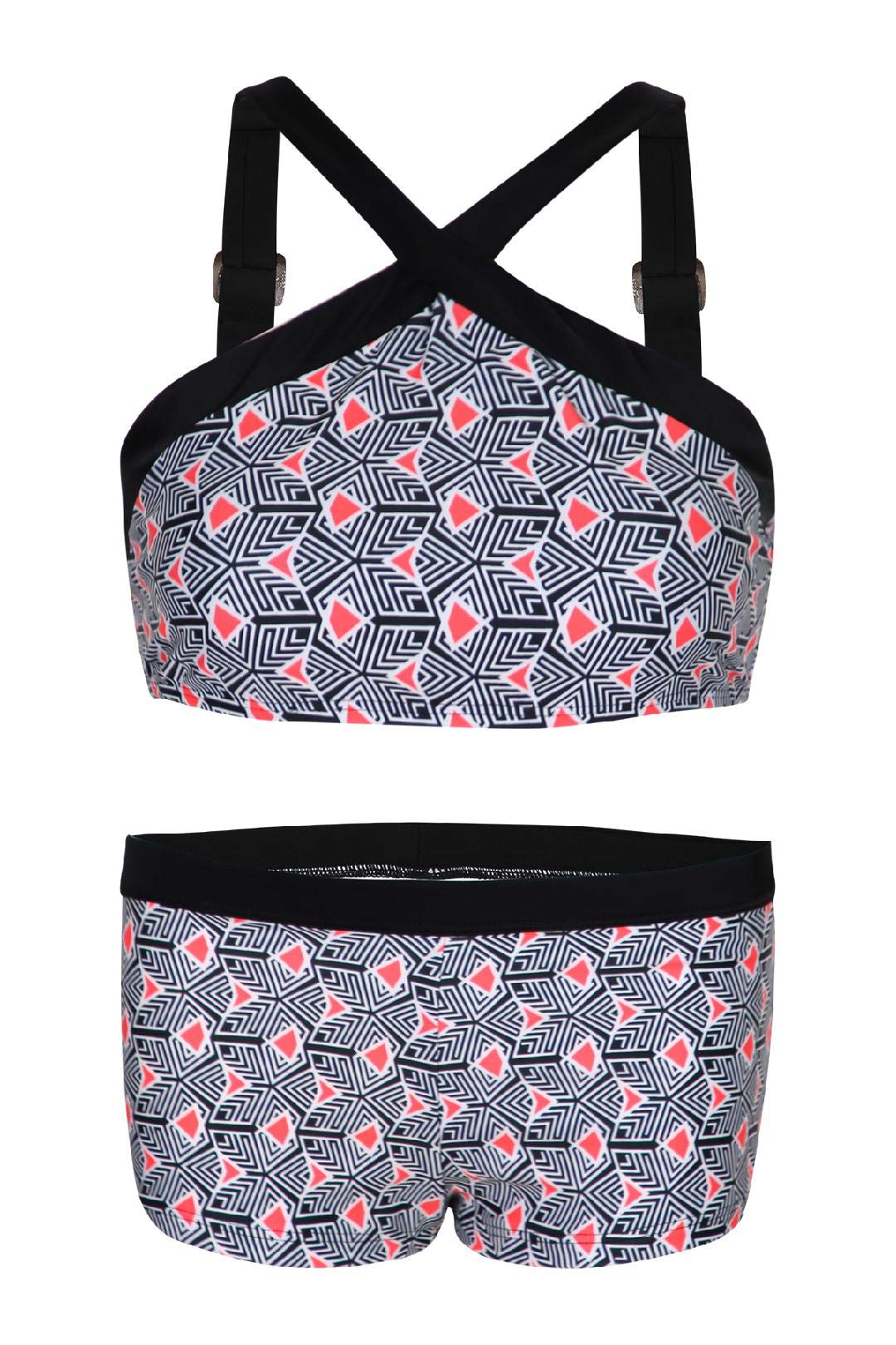 La-V Mädchen Bikini High-Neck Bikini 128-134 Mallorca, 128-134 Mallorca