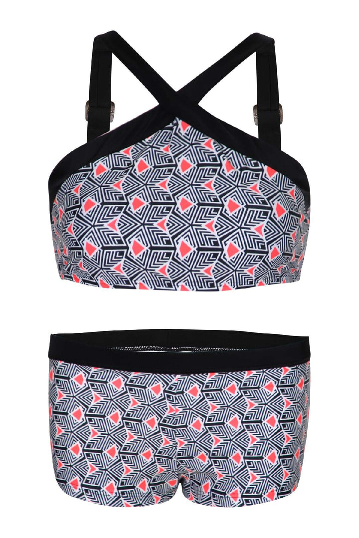 La-V Mädchen Bikini High-Neck Bikini 128-134 Mallorca, 128-134 Mallorca