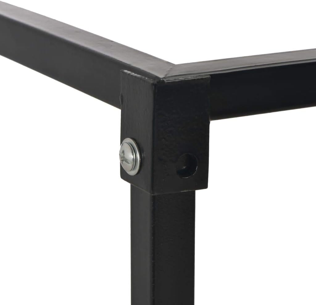 vidaXL Brennholzregal mit Boden Kaminholzständer Regal Kaminholzregal Kaminholzablage Feuerholzregal