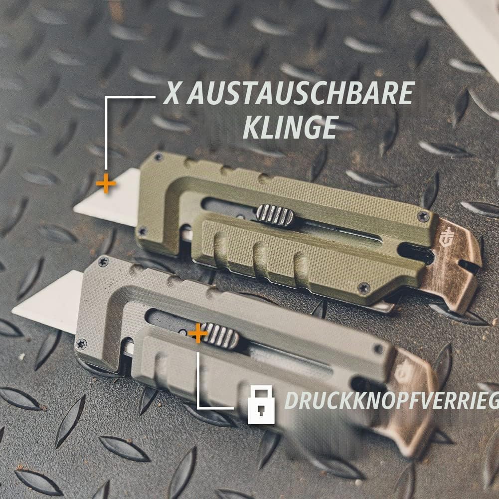 Gerber Multifunktionswerkzeug mit 8 Funktionen, Prybrid-Utility, Grau, Edelstahl, 31-003746