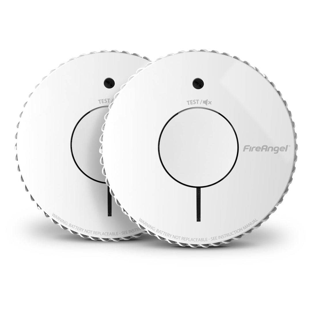 Fire Angel Optische Q-Label Rauchmelder mit 10-Jahres-Batterie, FA6120-INT-T2 (ST-622 / ST-620 Ersat