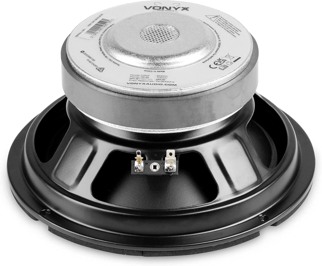 Fenton WPP - 8-Zoll HiFi Tieftöner mit PP-Membran, 100W, Basslautsprecher Tiefen Lautsprecher 20cm