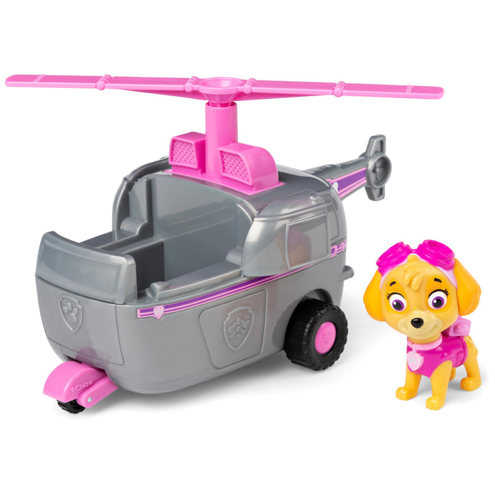 PAW PATROL Auswahl Einsatzfahrzeuge | Basic Fahrzeuge mit Spielfiguren, Figur:Skye