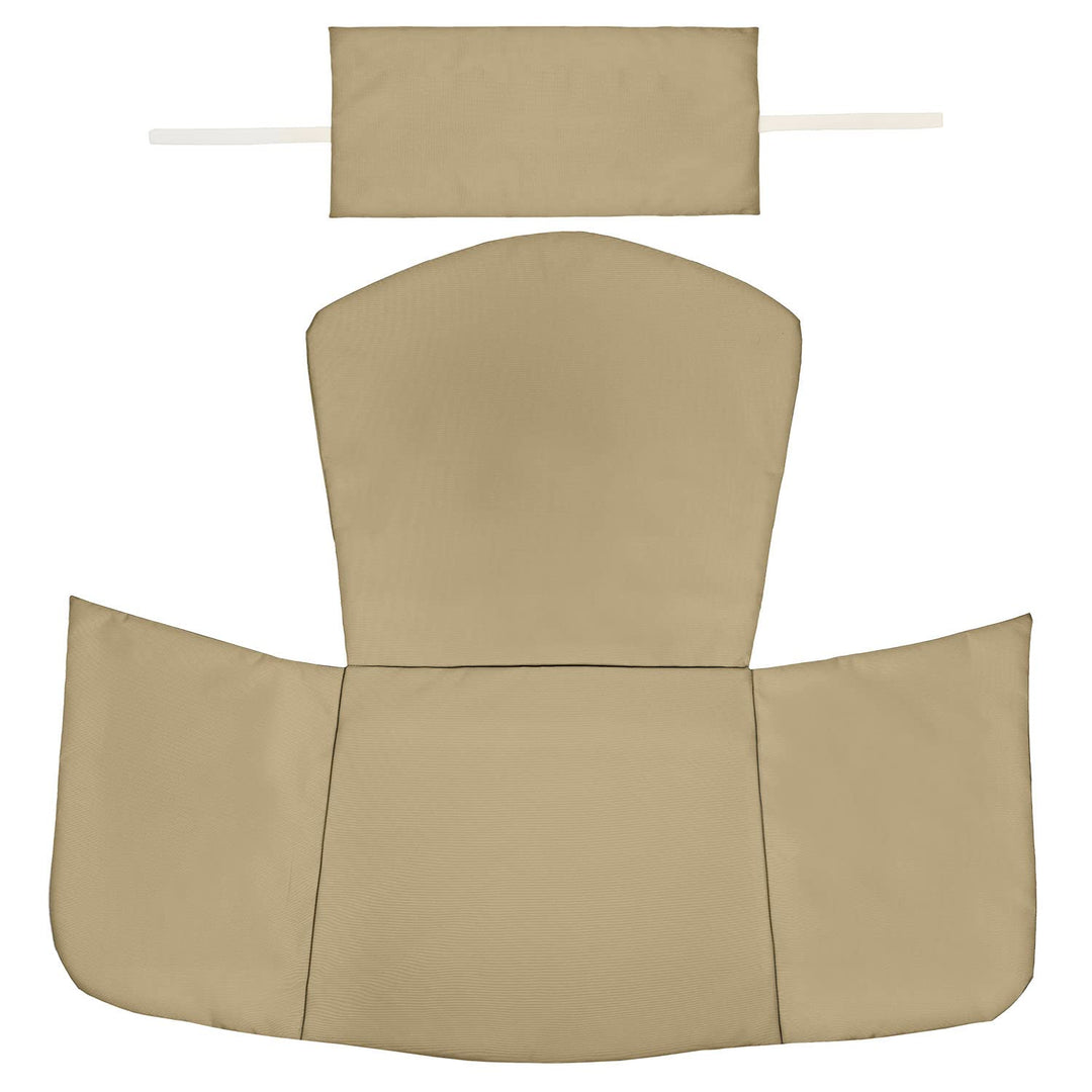 Ferocity Hängesessel Kissenbezug, Polsterbezug, Überzug für Polyrattan/Rattan Kissen Hängeschaukel,