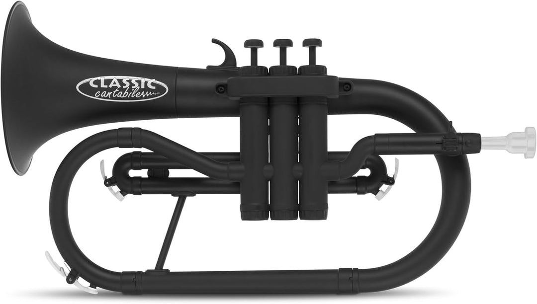 Classic Cantabile MardiBrass ABS Kunststoff Flügelhorn - Perinet-Ventile - 600g leicht - Bohrung: 11