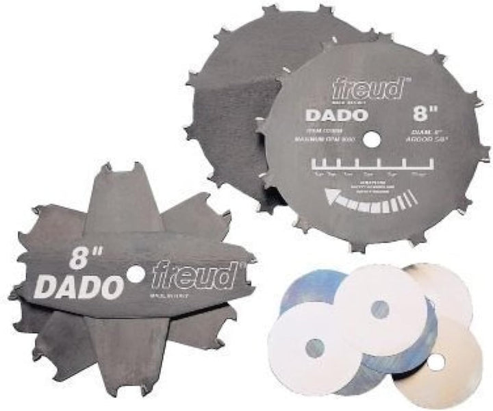 Freud 20,3 cm Professioneller gestapelter Dado (SD208) 20,3 cm Professional Dado, 20,3 cm Profession