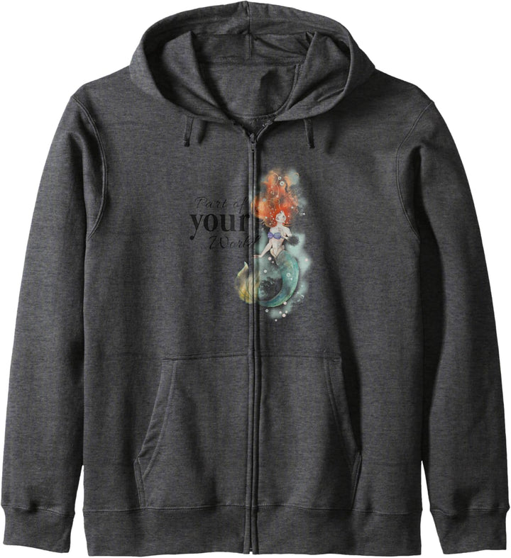 Disney Little Mermaid Ariel Your World Watercolor Kapuzenjacke