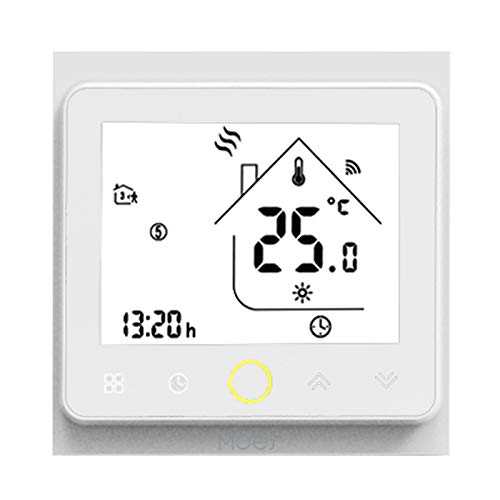 MOES Smart Alexa Tuya ZigBee Funk Thermostate Wasserboiler Raumthermostat für 5A Wasser Boiler, Komp