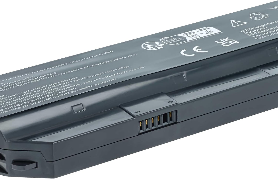 vhbw Akku kompatibel mit Clevo W650, W650S, W650SC, W650SH, W650SJ, W650SR, W650SZ, W670SJQ Laptop N