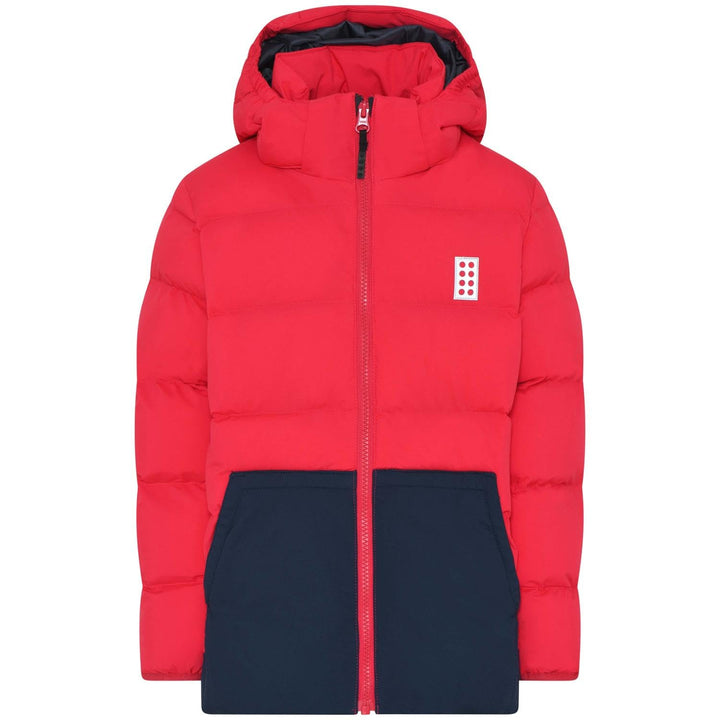 LEGO Jungen Lwjested 711 - Jacket JACKET 110 Rot, 110 Rot