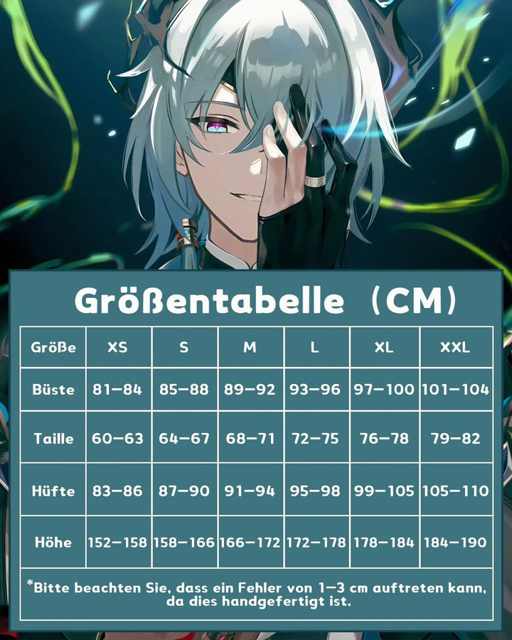 CR ROLECOS Honkai Star Rail March 7th Cosplay Kostüm Outfit Spielfiguren Uniform Full Set Halloween