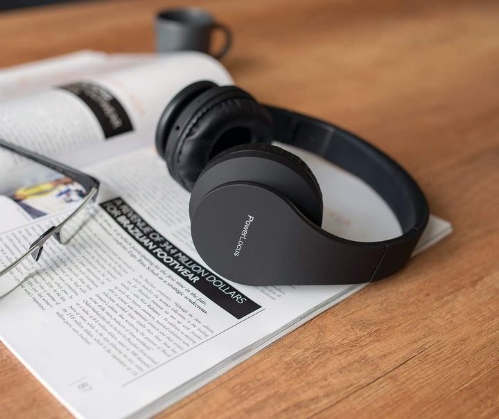 PowerLocus P1 Bluetooth Kopfhörer Kabellos, Wireless 5.0 Bluetooth Kopfhörer Over-Ear, Over Ear Kopf