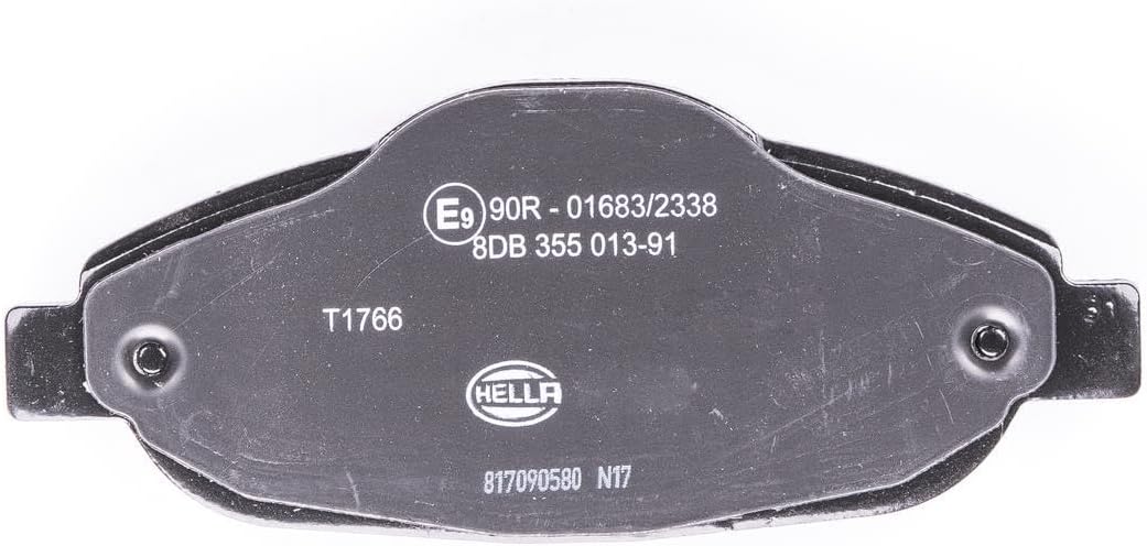 HELLA PAGID 8DB 355 013-911 Bremsbelagsatz - T1766 - Dicke/Stärke: 17.8mm - Bremssystem: Bosch - nic