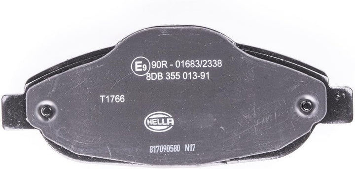 HELLA PAGID 8DB 355 013-911 Bremsbelagsatz - T1766 - Dicke/Stärke: 17.8mm - Bremssystem: Bosch - nic