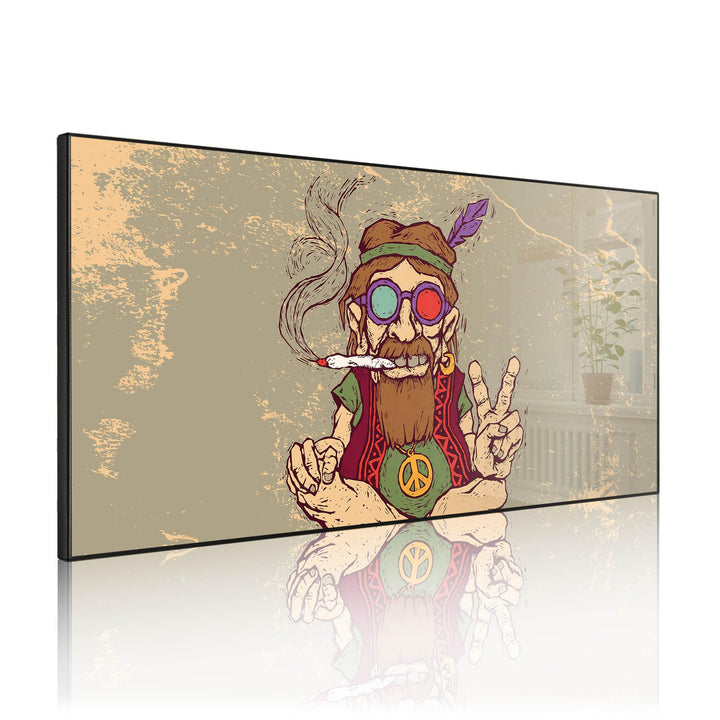 banjado Magnettafel schwarz 78 x 37cm / Magnetwand Metall/Magnetpinnwand als Memoboard/Pinnwand Magn