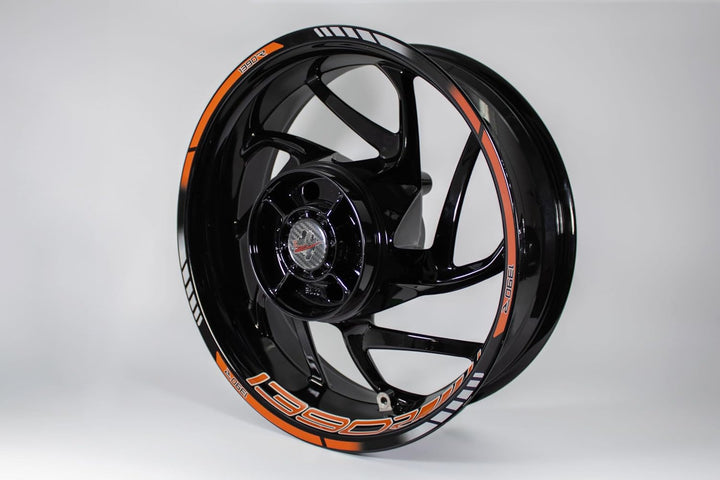 Felgenrandaufkleber Motorrad kompatibel mit KTM 1390 Super Duke R X710149VA
