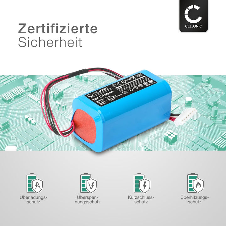 CELLONIC, Lautsprecherakku kompatibel mit Marshall Kilburn 2, Kilburn II, Kilburn II V2 (6400mAh, 7.