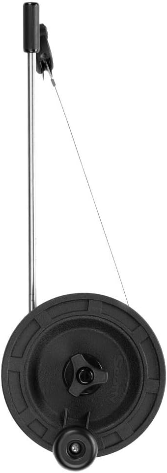 Scotty Bootsfahrten 620731 Manueller Downrigger, Schwarz, S