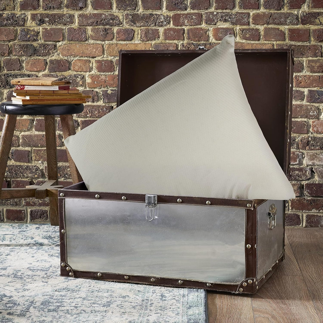 Dodo Topmemory Kissen aus Memory-Foam, 60 x 60 cm, Weiss