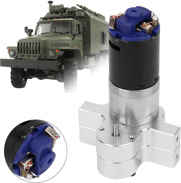 RC Auto Verteilergetriebe, Metalltransferkasten Upgrade RC Zubehör für WPL Henglong C14 C24 B14 B24