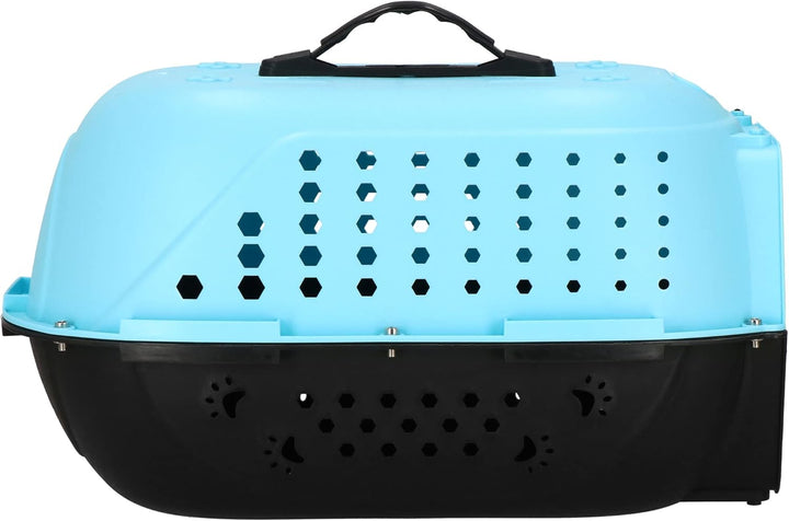 SPRINGOS Transportbox Hundebox Tiertransportbox 48 x 28 x 33 cm Hartschale Kunststoff Katzen Hunde
