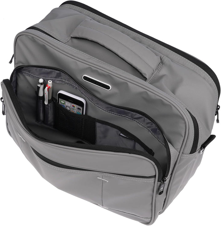 Christian Wippermann XXL Herren Umhängetasche Flugbegleiter Tasche Messenger Arbeitstasche 17 Zoll L