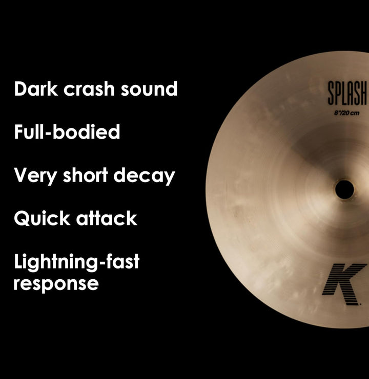 Zildjian K Zildjian Series - 8" Splash Cymbal 8 Zoll, 8 Zoll
